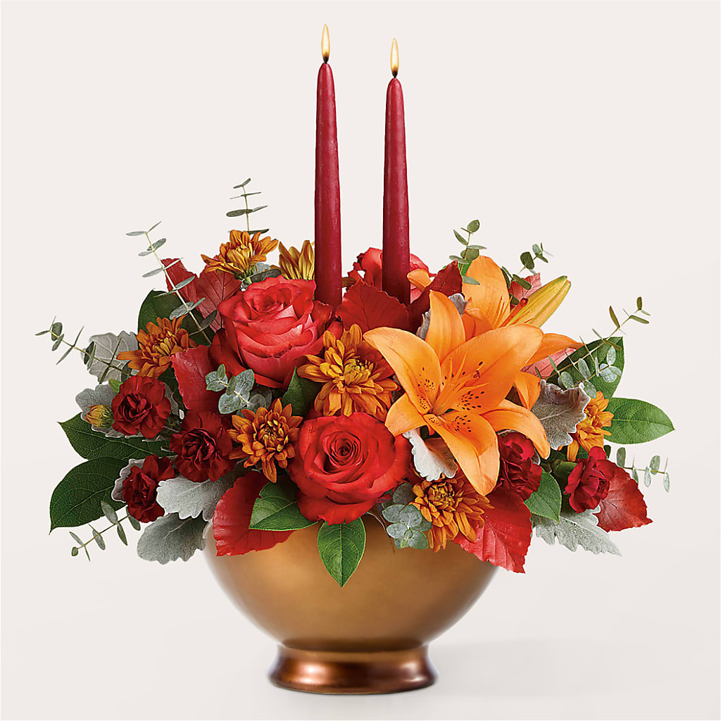 Fruits of Fall Centerpiece –  Wade Florists Llc, Saint Louis MO