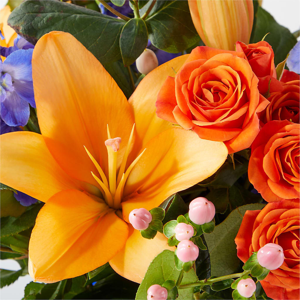 Radiant Citrus Bouquet –  Wade Florists Llc, Saint Louis MO
