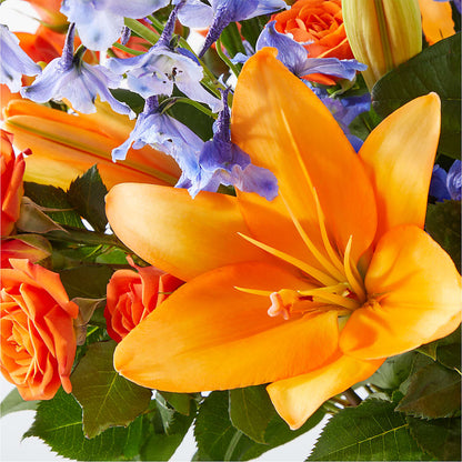 Radiant Citrus Bouquet –  Wade Florists Llc, Saint Louis MO