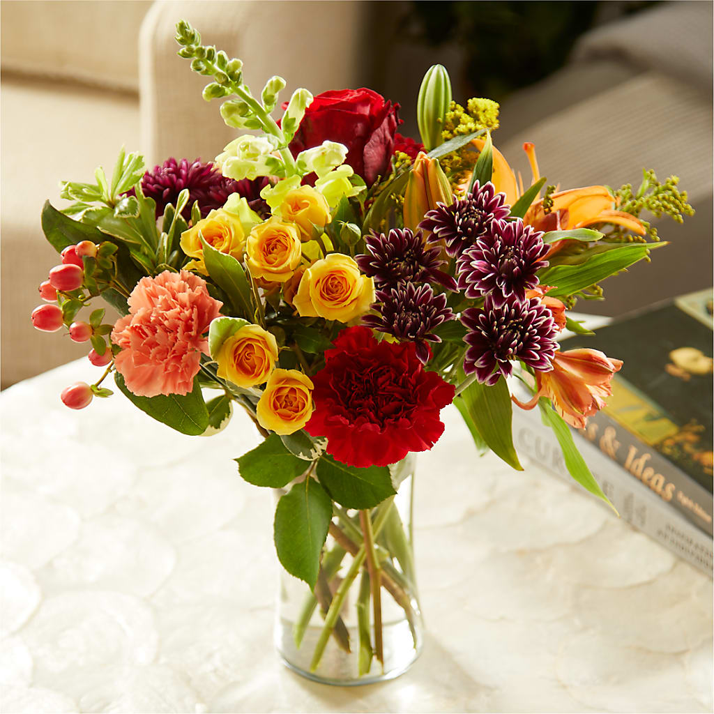 Fall Delight – A Florist Original –  Wade Florists Llc, Saint Louis MO