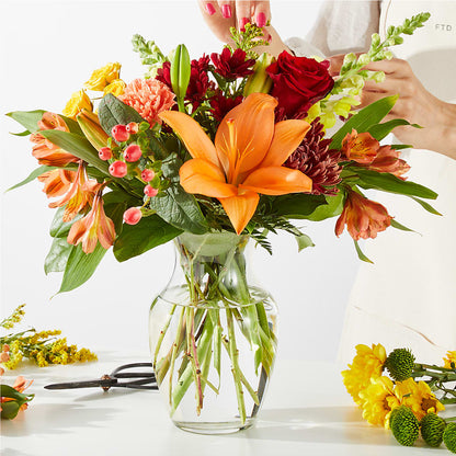Fall Delight – A Florist Original –  Wade Florists Llc, Saint Louis MO