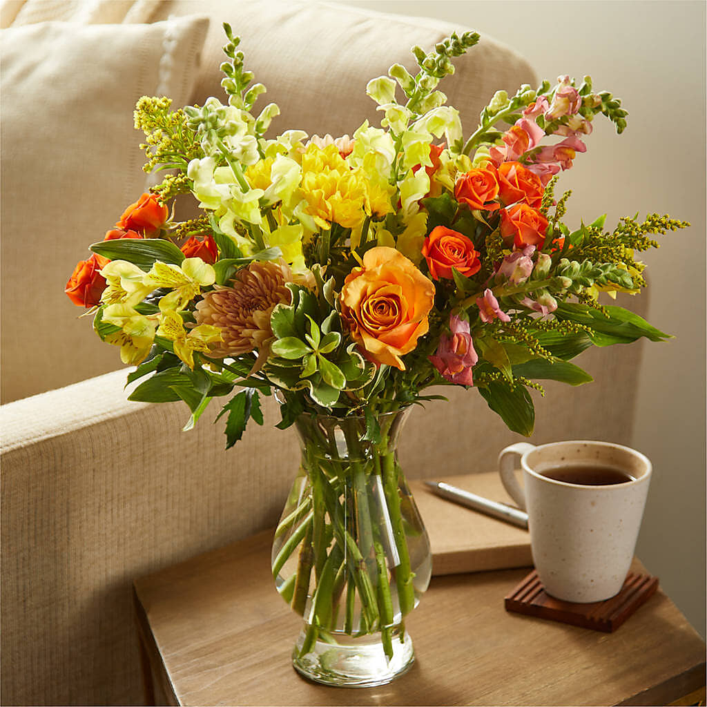 Fall Delight – A Florist Original –  Wade Florists Llc, Saint Louis MO
