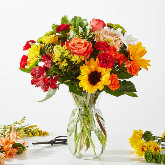 Fall Delight – A Florist Original –  Wade Florists Llc, Saint Louis MO