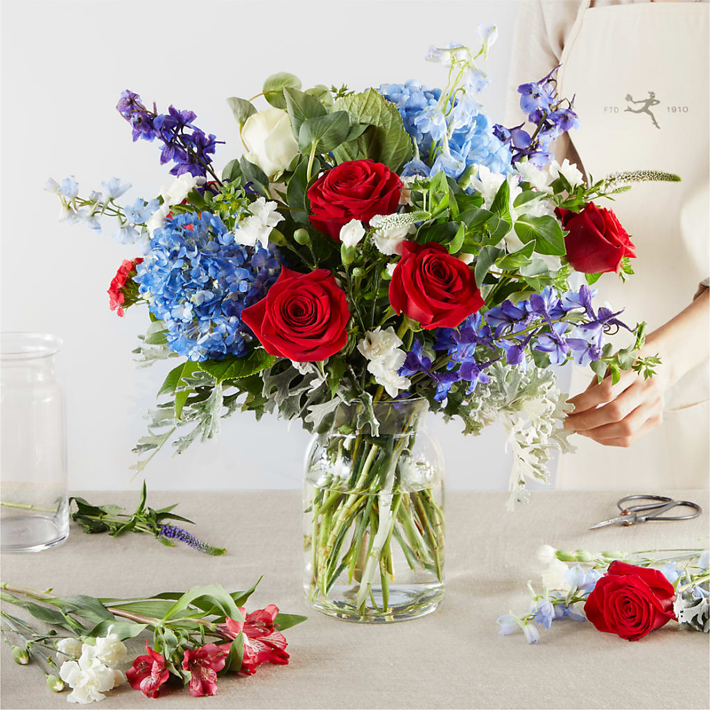 Star Spangled - A Florist Original –  Wade Florists Llc, Saint Louis MO