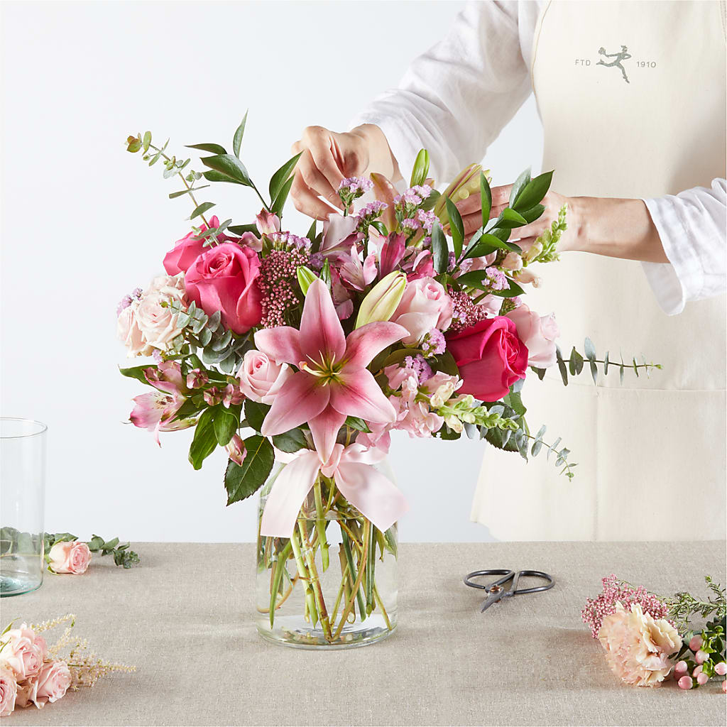 Pink Ribbon - A Florist Original –  Wade Florists Llc, Saint Louis MO