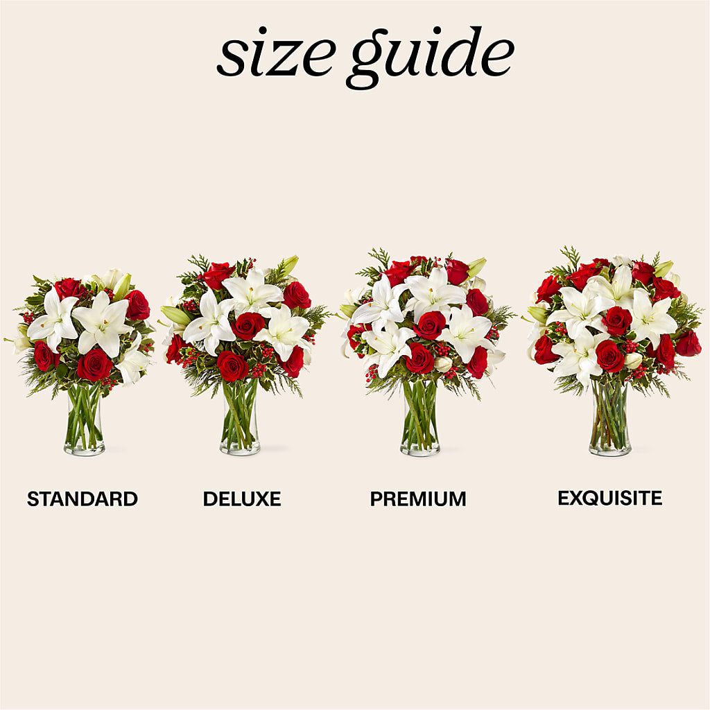 Sparkling Snowflakes Bouquet –  Wade Florists Llc, Saint Louis MO