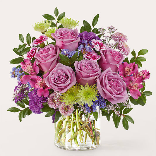 Glass Half Full Bouquet –  Wade Florists Llc, Saint Louis MO