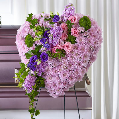 Treasured Love Standing Heart –  Wade Florists Llc, Saint Louis MO