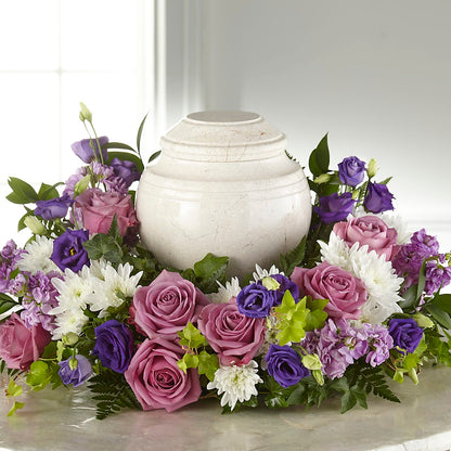 Blooming Sympathy Cremation Adornment –  Wade Florists Llc, Saint Louis MO