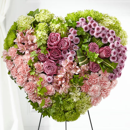 Heartwarming Standing Heart –  Wade Florists Llc, Saint Louis MO