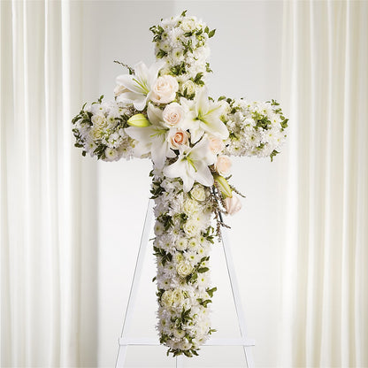 Spiritual Guidance Standing Spray –  Wade Florists Llc, Saint Louis MO