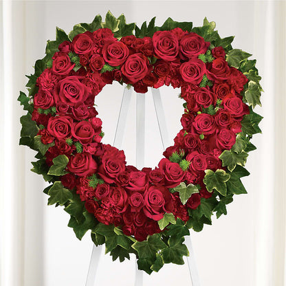 Wholehearted Standing Spray –  Wade Florists Llc, Saint Louis MO