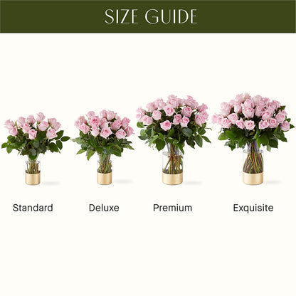 Picture Perfect Pink Rose Bouquet –  Wade Florists Llc, Saint Louis MO