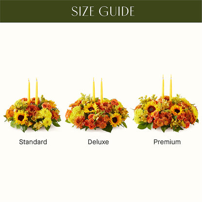 Autumn Harmony Centerpiece –  Wade Florists Llc, Saint Louis MO