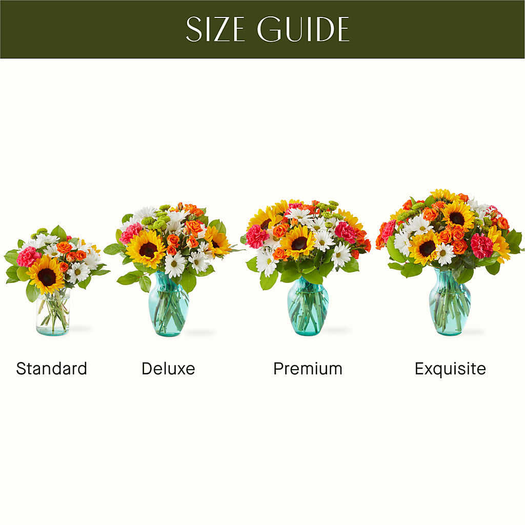 Sun-drenched Blooms Bouquet –  Wade Florists Llc, Saint Louis MO