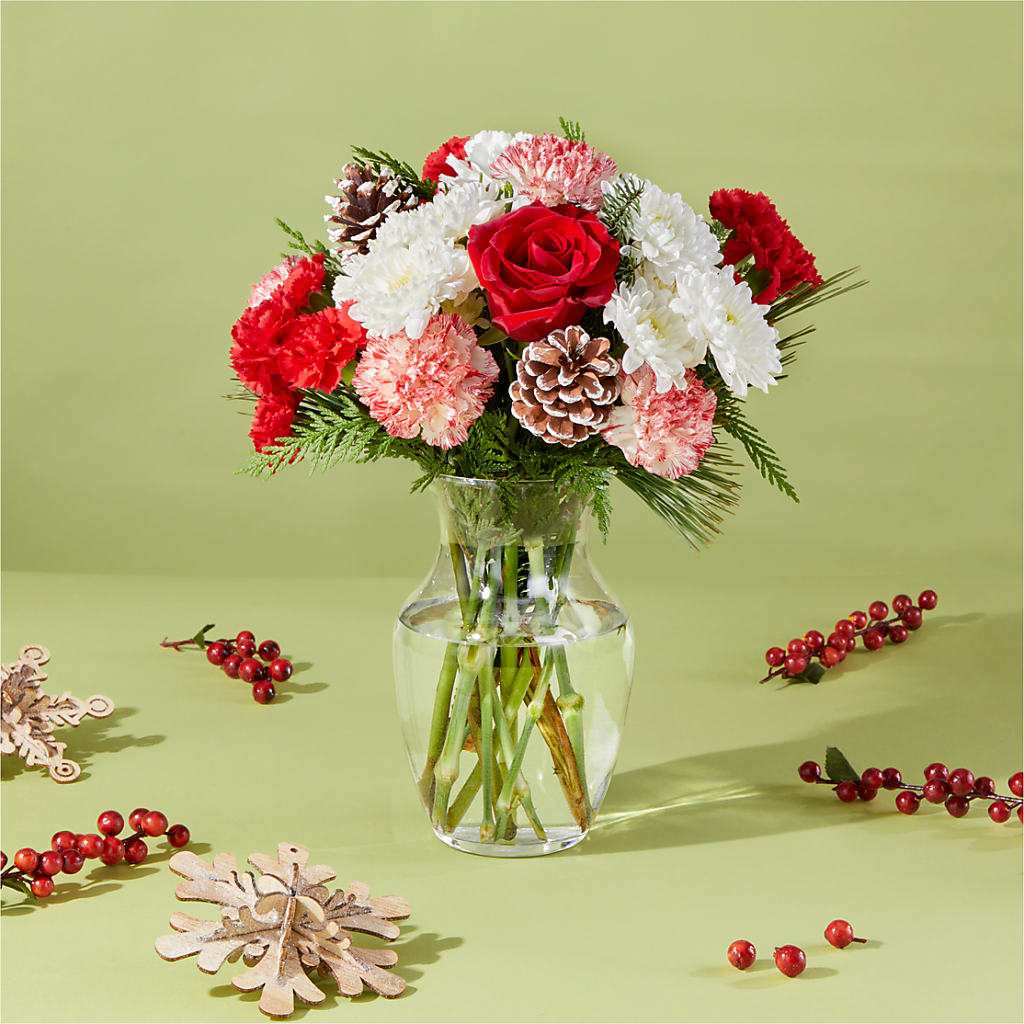 Candy Cane Lane Bouquet –  Wade Florists Llc, Saint Louis MO