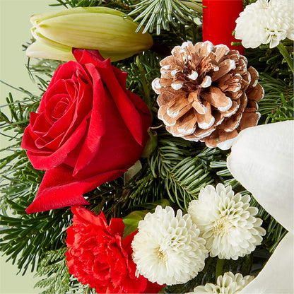 Seasonal Festivities Centerpiece –  Wade Florists Llc, Saint Louis MO