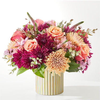 Berry Cobbler Bouquet with Ivory Vase –  Wade Florists Llc, Saint Louis MO
