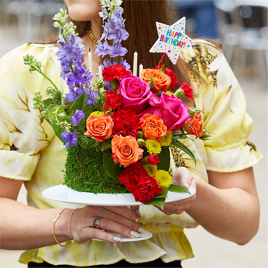 Best Year Yet Floral Cake –  Wade Florists Llc, Saint Louis MO
