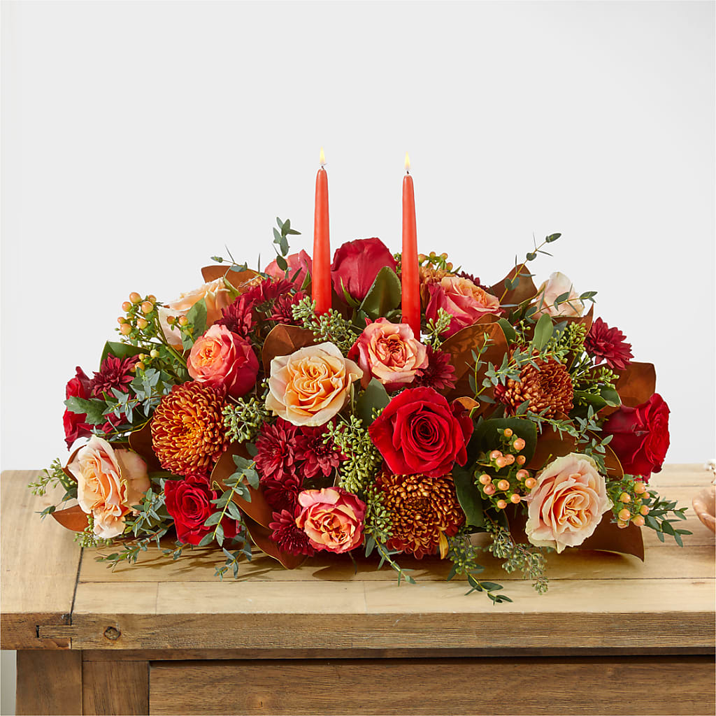 Gather Near Centerpiece –  Wade Florists Llc, Saint Louis MO
