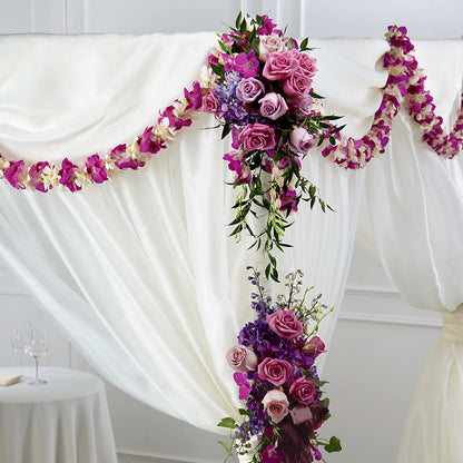 Color & Light Chuppah Decor –  Wade Florists Llc, Saint Louis MO